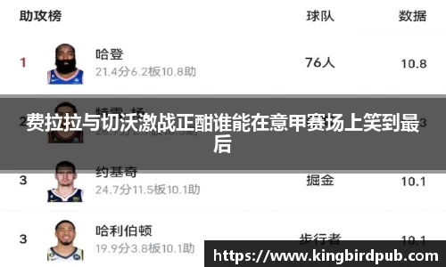 费拉拉与切沃激战正酣谁能在意甲赛场上笑到最后